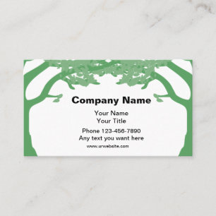 Landscaper Trees Theme Business Card