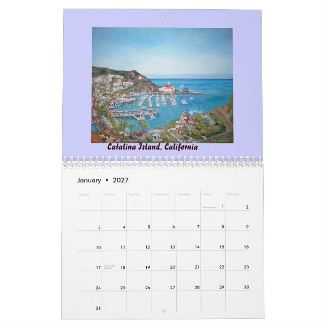 Landscapes 2015 Calendar (Jan 2027)