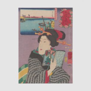 Landscapes and Beauties by Utagawa Kuniyoshi Tissue Paper