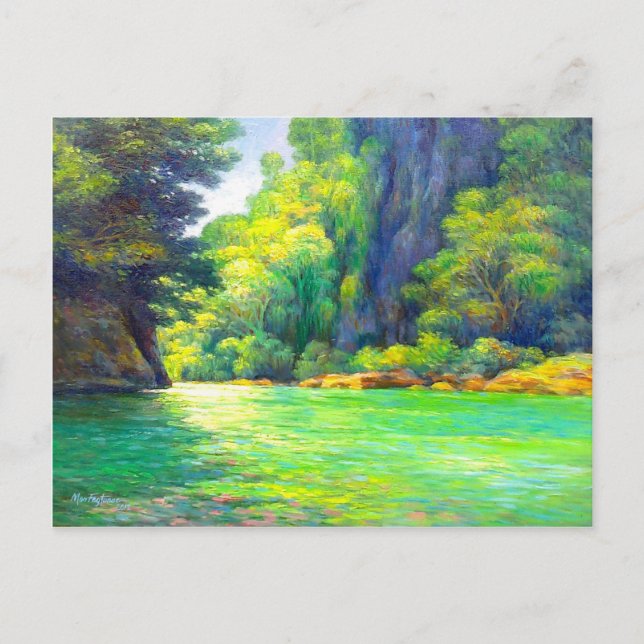 Landscapes in the Philippines Postcard (Front)