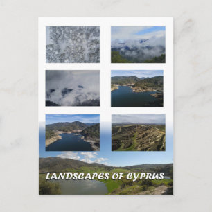 Landscapes of Cyprus postcard