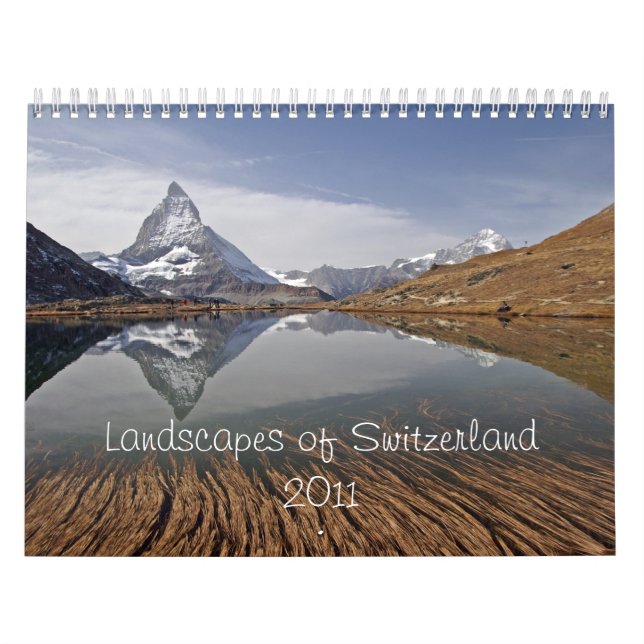 Landscapes of Switzerland Calendar (Cover)