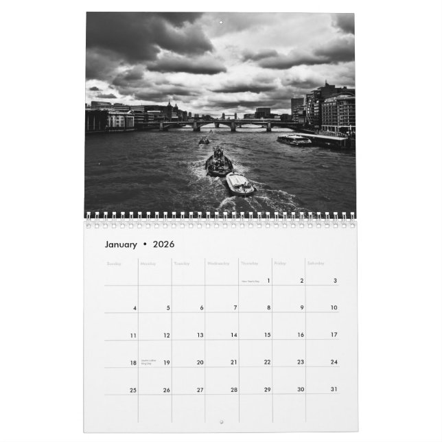 Landscapes of the United Kingdom Calendar (Jan 2026)