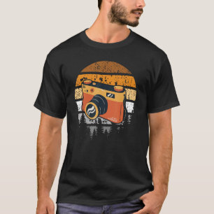 Landscapes Photographer Camera Men Women Vintage D T-Shirt