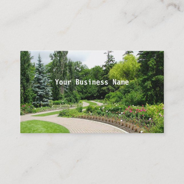 Landscaping Business Card (Front)