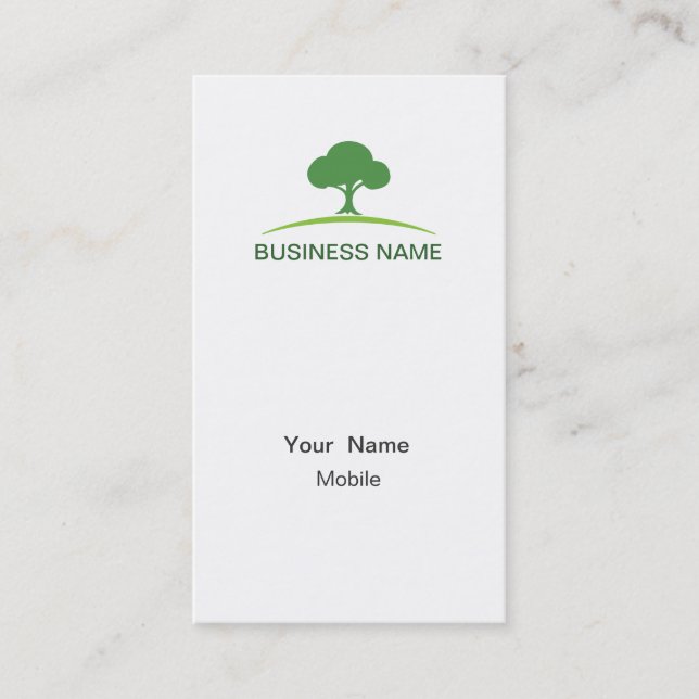 Landscaping Business Card (Front)