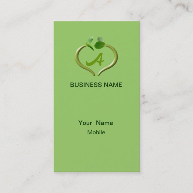 Landscaping Business Card (Front)
