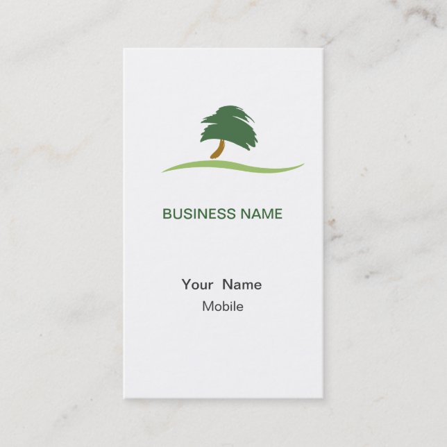Landscaping Business Card (Front)