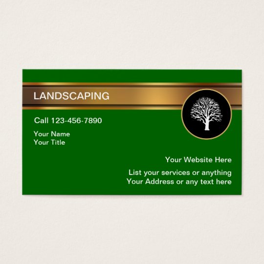 Landscaping Business Cards