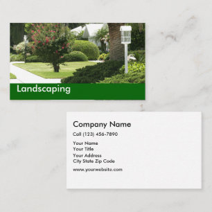 Landscaping Business Cards