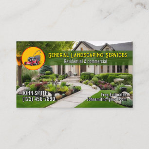 Landscaping Business Cards