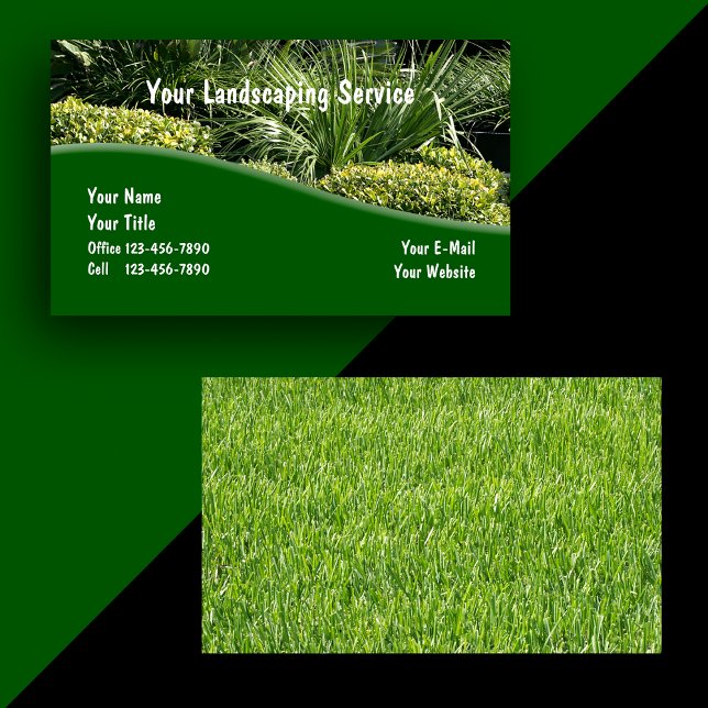 Landscaping Business Cards (Creator Uploaded)
