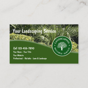 Landscaping Business Cards