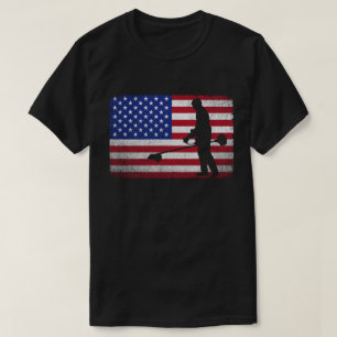 Landscaping Landscaper Gardening Gardener American T-Shirt