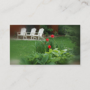 Landscaping / Lawn Care Business Card