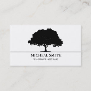 Landscaping Lawn Care Gardener Business Card