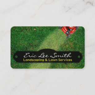 Landscaping/Lawn care/Gardener Business Card