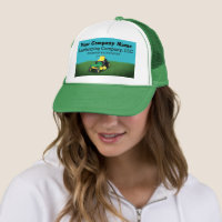Landscaping Lawn Care Grass Cutting Template Truck