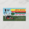 Landscaping Lawn Care Mower Business Card Template