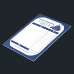 Landscaping Lawn Mowing Business Receipt Invoice Notepad<br><div class="desc">This custom printed receipt note pad or invoice form is perfect for your landscaping or lawn mowing business. It features a professional navy blue and white colour scheme with an illustration of a commercial style ride-on lawn mower. Use the template fields to personalise this pad with your business name, address...</div>