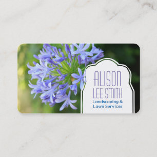 Landscaping / Lawn Services / Gardener Business Card