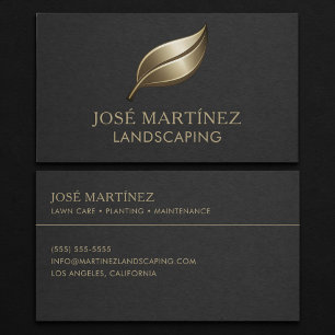 Landscaping Professional Business Card