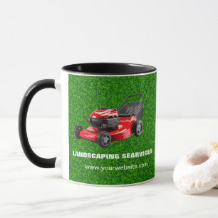 Landscaping Services Lawn Care & Garden Design Mug