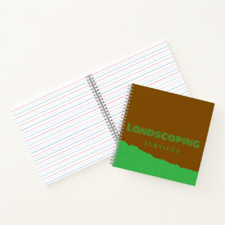 Landscaping Services Notebook
