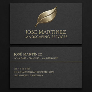 Landscaping Services Professional Business Card