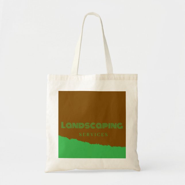 Landscaping Services Tote Bag (Front)