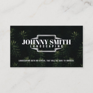 Landscaping Slogans Business Cards