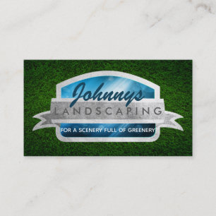 Landscaping Slogans Business Cards