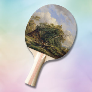Landschaft bei Gutenstein – Dominik Schufried Ping Pong Paddle