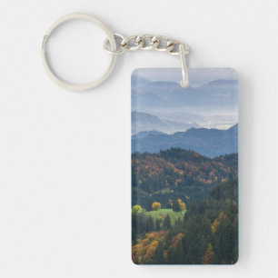 Landschaft-Gebirge Key Ring