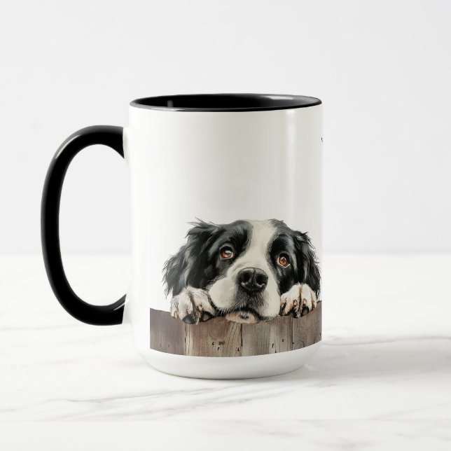 Landseer Dog Mug (Left)