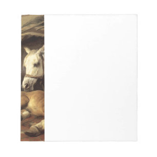 Landseer Horses Updated Notepad