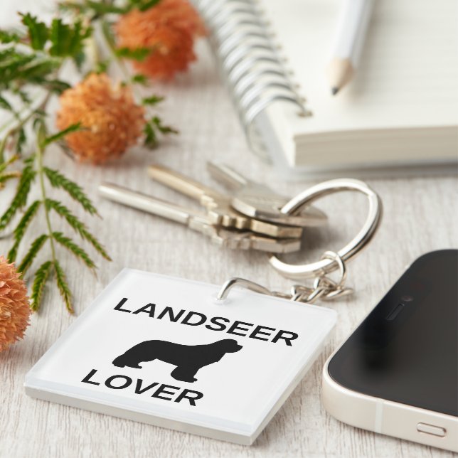 landseer lover key ring (Front Right)