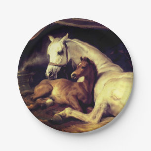 Landseer The Arab Tent Paper Plate