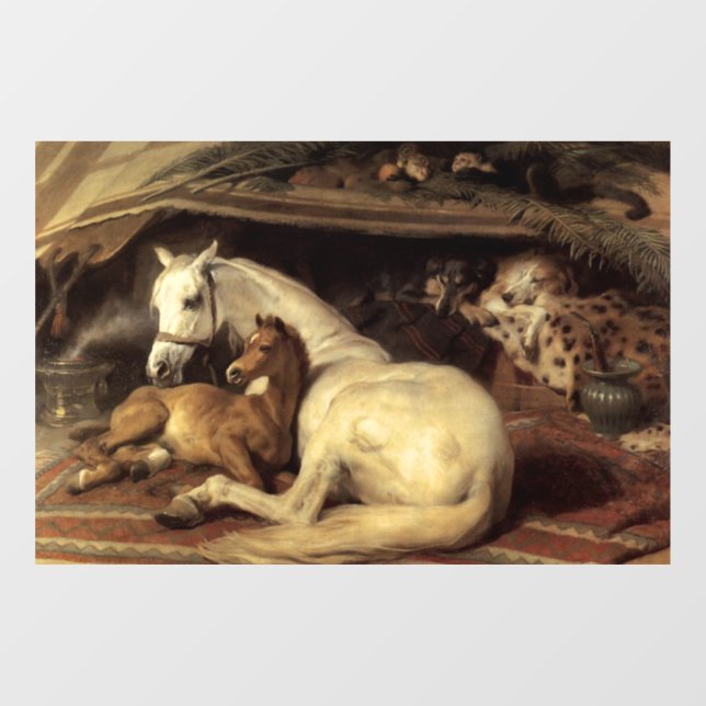 Landseer The Arab Tent Window Cling (Sheet)