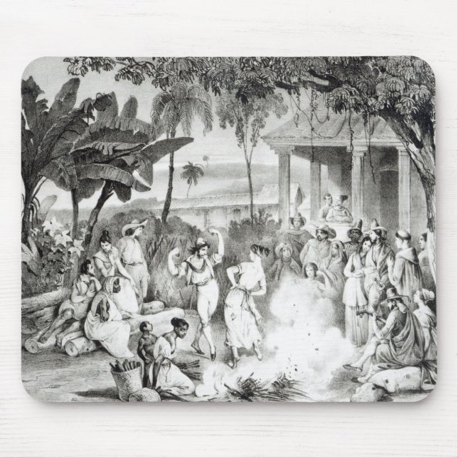 Landu Dance Mouse Mat (Front)