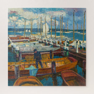 Landungssteg am Wannsee Philipp Franck Jigsaw Puzzle