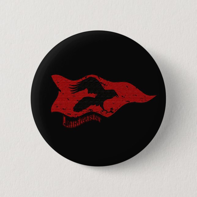 Landwaster Raven Banner Button (Front)