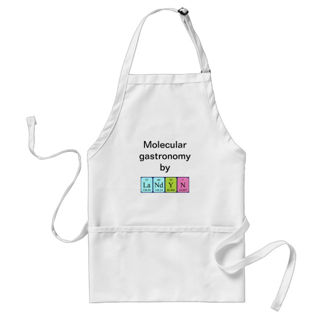Landyn periodic table name apron (Front)