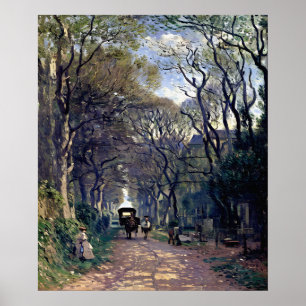 Lane in Normandy Poster