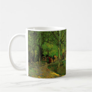 Lane in Public Garden, Arles by Vincent van Gogh Coffee Mug