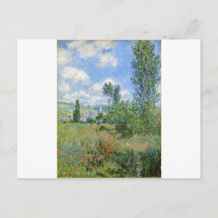 Lane in the Poppy Fields - Claude Monet Postcard