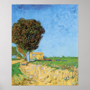 Lane Near Arles by Vincent van Gogh Poster