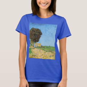 Lane Near Arles by Vincent van Gogh T-Shirt