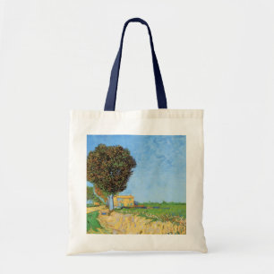 Lane Near Arles by Vincent van Gogh Tote Bag