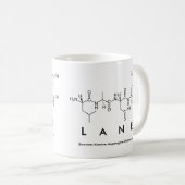 Lane peptide name mug (Front Right)
